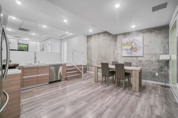 Maia avira at glendale kitchen and dining area